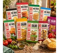 Fiorentini Box 9 Snack 560g Rice Mais SI&NO Assortiti Bio Mini Gallette