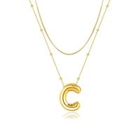 Fiorentini Collari per Donne e Ragazze, Collari Dainti Lettera Baloncino Pendentif Personalizzati Jettatura Jewelry