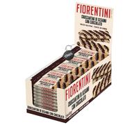 Fiorentini Croccantini di Sesamo con Cioccolato, Formato Singolo, Senza Glutine (Gluten Free) Showbox da 24x60g con Portachiavi CAIYA®