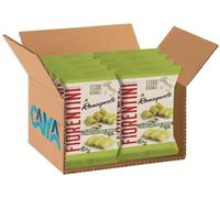 Fiorentini Le Romagnole Focaccine di Piselli al Sale Marino dell'Emilia Romagna, Senza Glutine (Gluten Free) 60g [BOX con 8 Confezioni]