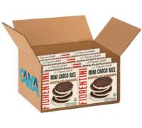 Fiorentini Mini Choco Rice Mini Gallette di Riso Ricoperte al Cioccolato Fondente 64g [BOX da 8 Confezioni]