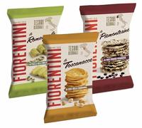 Fiorentini Mix Tesori Regionali Chips Toscanacce, Gallette Piemontesine e Focaccine Romagnole 60g [3 Confezioni]