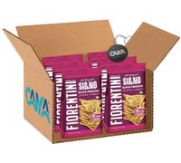 Fiorentini Si&No Mini Gallette Croccanti con Lenticchie e Ceci con Proteine Senza Glutine 80g [CAIYA® BOX da 6 Confezioni]