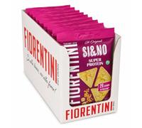 Fiorentini SI&NO Super Protein Mini Gallette con Lenticchie e Ceci 20g - Box 10 Bustine Monoporzione da 20g - Snack Non Fritto, Senza Glutine, Vegan, Ricco di Proteine e Fibre