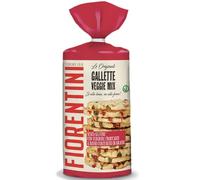 Fiorentini Veggie Mix Gallette con Verdure Croccanti: Patata, Barbabietola Rossa, Carota e Spinacio (Senza Glutine) 120g