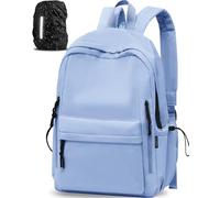 Fioretto Zaino Da Donna Per La Scuola Per Adolescenti Con Copertura Antipioggia, Adatto A Computer Portatile Da 15,6 Pollici, Ideale Per La Scuola, L'università, Il Pendolarismo E I Viaggi