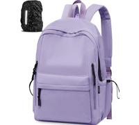 Fioretto Zaino Da Donna Per La Scuola Per Adolescenti Con Copertura Antipioggia, Adatto A Computer Portatile Da 15,6 Pollici, Ideale Per La Scuola, L'università, Il Pendolarismo E I Viaggi