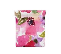 Fiori ad acquerello rosa fucsia, Spremere il portafoglio superiore da donna Borsa portaoggetti Piccola portamonete Portamonete