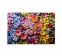 Fiori arcobaleno luminosi con fiori in fiore 1000 pezzi puzzle per adulti puzzle in legno per adulti regali decorazione della casa