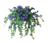 Fiori artificiali appesi - Ghirlanda decorativa artificiale resistente ai raggi UV, per interni ed esterni, fiori rampicanti colorati per matrimoni, uffici, balconi, salotti, cois