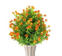 Fiori Artificiali Esterni Resistenti ai UV - Picchetto Artificiale Realistica,Fiori Falsi Esterni,Per Pavimento Giardino Portico Interno Cortile Casa Estate Facciata Paesaggio Patio