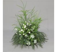 Fiori artificiali realistici, pianta finta, verde esente da manutenzione, piante artificiali per la decorazione della casa e dell'ufficio (P)