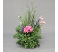 Fiori artificiali realistici, pianta finta, verde esente da manutenzione, piante artificiali per la decorazione della casa e dell'ufficio (O)