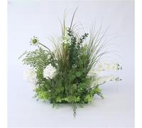 Fiori artificiali realistici, pianta finta, verde senza manutenzione, piante artificiali per la decorazione della casa e dell'ufficio (J)