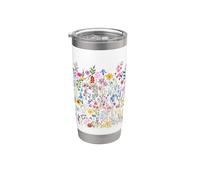 Fiori Bicchiere termico in acciaio inox doppia parete