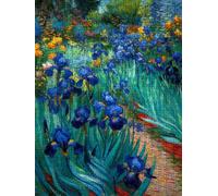 Fiori Blu Puzzle 3000 Pezzi, 3D Puzzle per Adulti Impegnativo, Educa Puzzles Artistico, Divertente E Stimolante Puzzles Decorativo per La Famiglia, Regalo e Decorazione Pareti FNKL6-474