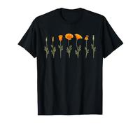 Fiori botanici del Papavero della California Maglietta