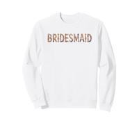 Fiori Bridesmaid Bride in Progress Team Bridal Engagement Felpa