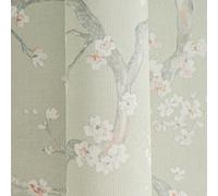 Fiori Carta da Parati Ciliegia Albero Verde Salvia 78199-1 AS Creation Con Muro