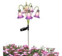 Fiori Da Esterno Decorazione LED fatata giglio della valle con paletto da