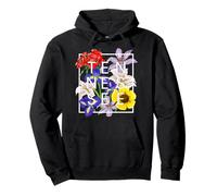 Fiori del Tennessee Word Art - Tennessean Pride Felpa con Cappuccio