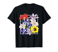 Fiori del Tennessee Word Art - Tennessean Pride Maglietta