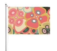 Fiori delicati e luminosi,Bandiera da giardino, bandiera decorativa da cortile, bandiera bifacciale, 2x3 piedi, per esterni e interni