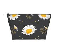 Fiori della margherita, Borsa da toilette Borsa per trucco Borsa per cosmetici Borsa da toilette da viaggio portatile