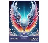 Fiori dell'Amore Jigsaw Puzzle Impossibili 1000 Pezzi Decorazione Per La Casa. Giochi Rilassamento E Intelligence Per Adulti E Ragazzi Da 14 Anni 70x50cm/1000pcs