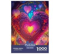 Fiori dell'Amore Puzzle Impossibili 1000 Pezzi Decorazione Per La Casa. Giochi Rilassamento E Intelligence Per Adulti E Ragazzi Da 14 Anni 70x50cm/1000pcs