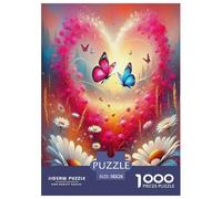 Fiori dell'Amore Puzzle Impossibili 1000 Pezzi Decorazione Per La Casa. Rilassamento E Intelligence Per Adulti E Ragazzi Da 14 Anni 38x26cm/1000pcs
