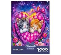 Fiori dell'Amore Puzzle Impossibili 1000Pcs Decorazione Per La Casa. Rilassamento E Intelligence Per Adulti E Ragazzi Da 14 Anni 38x26cm/1000pcs