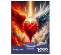 Fiori dell'Amore Puzzle Impossibili 1000Pcs Decorazione Per La Casa. Rilassamento E Intelligence Per Adulti E Ragazzi Da 14 Anni 70x50cm/1000pcs