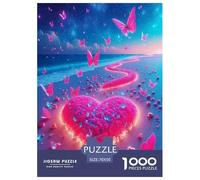 Fiori dell'Amore Puzzle Impossible 1000 Pezzi Decorazione Per La Casa. Rilassamento E Intelligence Per Adulti E Ragazzi Da 14 Anni 70x50cm/1000pcs
