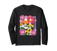 Fiori di Alberta Canada Word Art - Albertan Pride Maglia a Manica