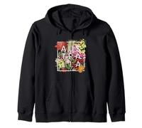 Fiori di Australia Word Art - Australian Pride Felpa con Cappuccio