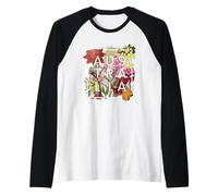 Fiori di Australia Word Art - Australian Pride Maglia con Maniche Raglan