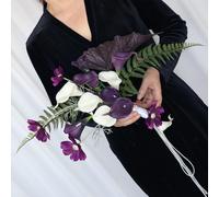Fiori di Calla Artificiali, Bouquet Da Sposa per La Sposa Che Tiene Fiori