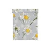 Fiori di camomilla, Spremere il portafoglio superiore da donna Borsa portaoggetti Piccola portamonete Portamonete