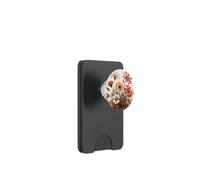 Fiori di campo autunnali riflessi nell'arte botanica dell'acqua PopSockets PopWallet per MagSafe