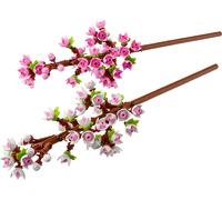 LEGO Botanicals Fiori di Ciliegio Giocattolo - Set da Costruire di Fiori Finti - Decorazione Floreale da Casa o da Scrivania - Regalo a Tema Natura per Bambine e Ragazze Adolescenti da 8 Anni - 40725