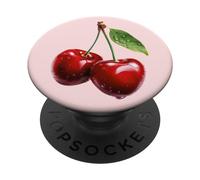 Fiori di ciliegio Fiori di ciliegio Fruttato Cherry Dum Dum Pattern PopSockets PopGrip Adesivo