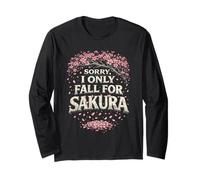 Fiori di Ciliegio I Only Fall for Sakura Maglia a Manica