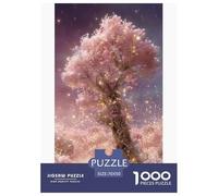Fiori di Ciliegio Rosa Puzzles 1000 Pezzi Gioco Di Sfida Giocattolo Adulti E Bambini Forestaa Incantata Puzzle Impossibile Sfida Educativa Design Creativo Regalo Decorazione Casa 70x50cm/1000pcs