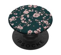 Fiori di ciliegio Sakura Floral Pattern Fiori Rosa PopSockets PopGrip Adesivo