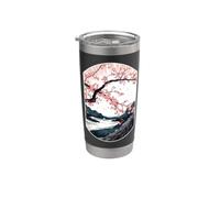 Fiori di ciliegio Sakura Spring Bloom Rosa Delicata Bellezza Bicchiere termico in acciaio inox doppia parete