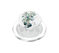 Fiori di eucalipto verde foglie rami floreali PopSockets PopGrip per MagSafe