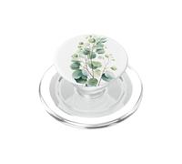 Fiori di eucalipto verde foglie rami floreali PopSockets PopGrip per MagSafe