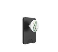 Fiori di eucalipto verde foglie rami floreali PopSockets PopWallet per MagSafe