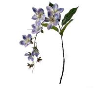 Fiori di gelsomino piangenti stampati in 3D realistici per matrimoni, decorazioni per la casa e fotografia, nessuna cura richiesta (blu)